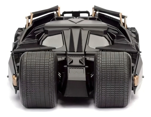 Coche miniatura negro Batmobile E Batman 1:24 Dark Knight
