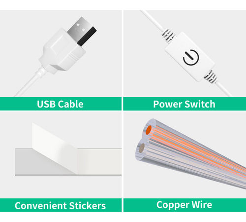 Espejo Led Para Maquillaje, 14 Unidades, Con Control Regulab