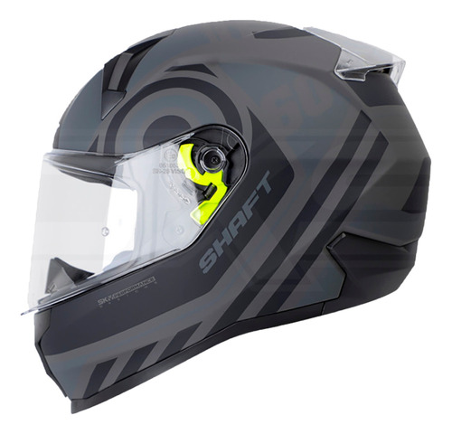 Casco Integral Duelo Shaft Mate Visor Transprente