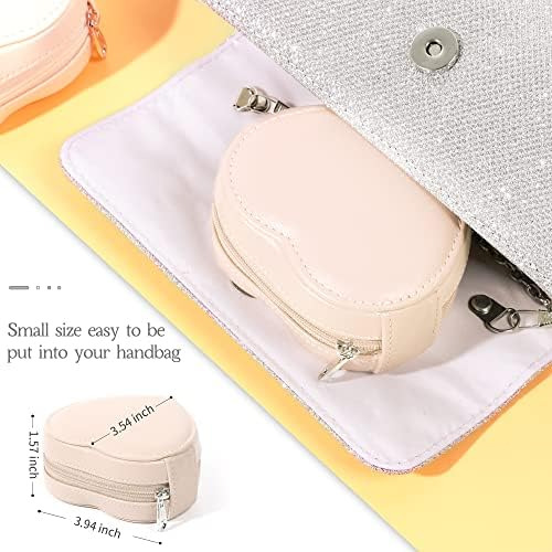Dajasan Mini Joyero De Viaje Organizador De Joyas De Viaje P