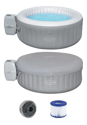 Piscina Spa Inflável Bestway 669lts + Bomba Painel 220v Capa