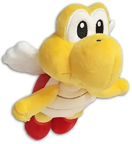 Koopa Troopa Verde Peluche Super Mario – Tartaruga Imbottita 5 Cm, Giocattolo Per Bambini 3-15 Anni