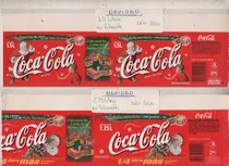 Comprar 2 Etiquetas Coca Cola * Promo Velas Navideñas - Año 2000
