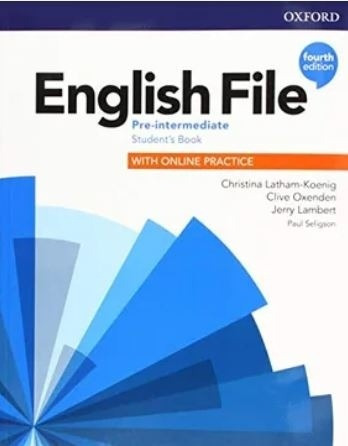 English File Pre-intermediate 4th.edition - Student´s Book