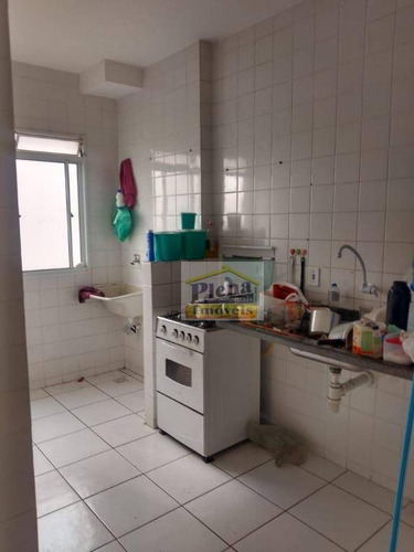 Imagem 3 de 8 de Apartamento Com 2 Dormitórios À Venda, 49 M² Por R$ 160.000 - Jardim Santa Maria (nova Veneza) - Sumaré/sp - Ap0971