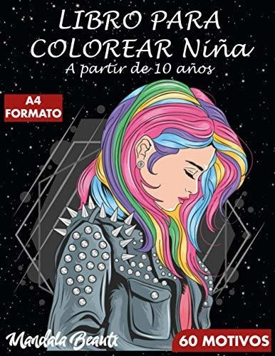Libro : Libro Para Colorear Niña A Partir De 10 Años 60. 