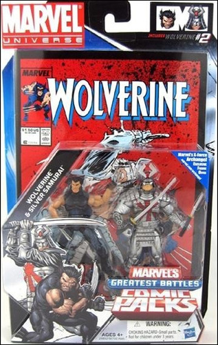 Marvel Universe: Comic Pack Wolverine And Silver Samurai