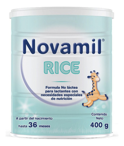 Novamil Rice 400g De 0 A 36 Meses
