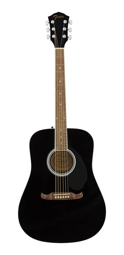 Guitarra Acústica Fender Fa-125 0971210706 Negra Dreadnought
