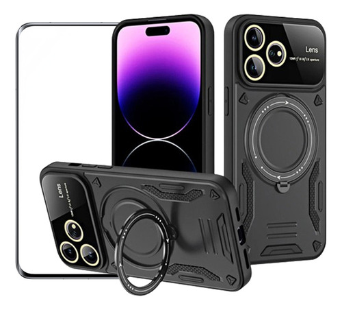 Xc Funda Para Zte Blade V50 Design 50 Lite Axon Anillo+mica