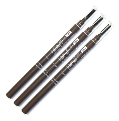 Nabi - Lápiz De Cejas 3 En 1 (3 Unidades), Lápiz De Cejas Co
