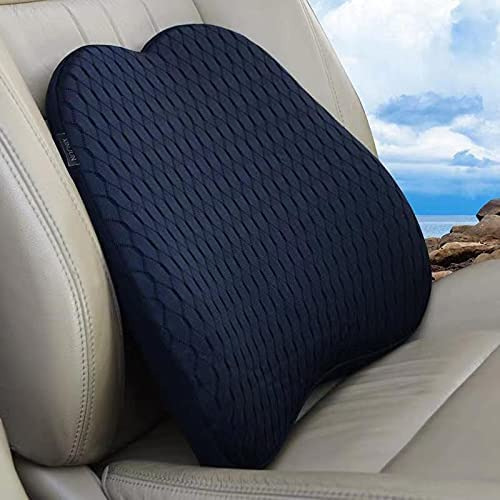Almohada De Espuma Viscoelástica Para Automóvil Y Más, Negro