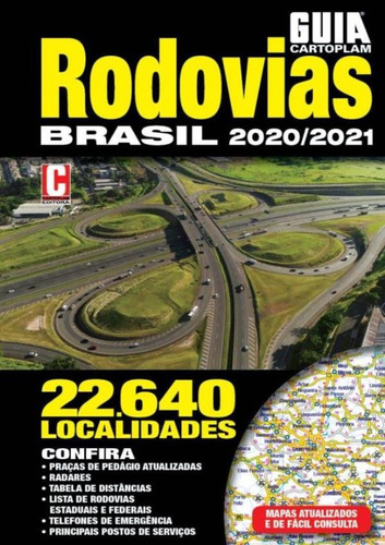 Guia Cartoplam Rodovias Brasil 2020/2021