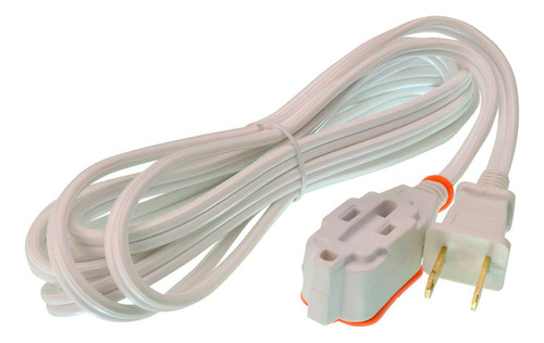 Extensión Eléctrica Blanca, 16 Awg 2 M