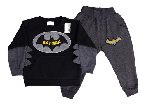 Sudadera Para Niño Diseño Batman Desde La Talla 2 A  16