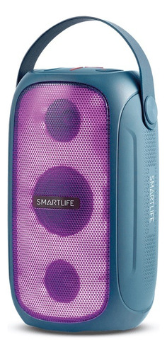 Parlante Portátil Smartlife Sl-bts55wlblue Bluetooth 55w Mic