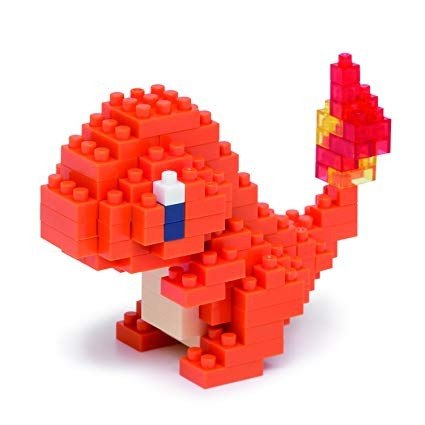 Kit Nanoblock Pokemon Charmander Construcción