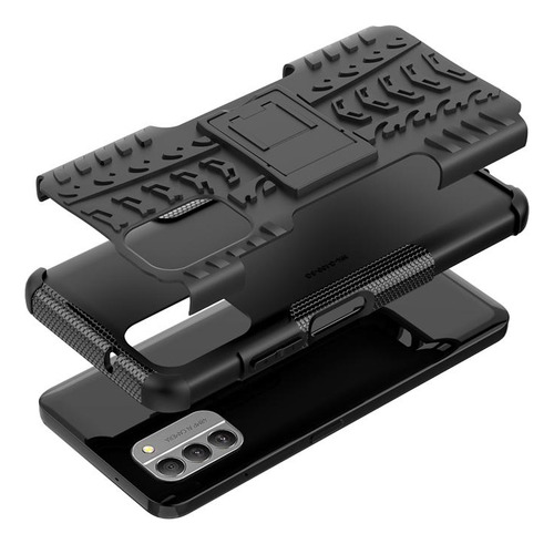 Carcasa Trasera Bumper Bumper De Doble Capa Para Nokia G400