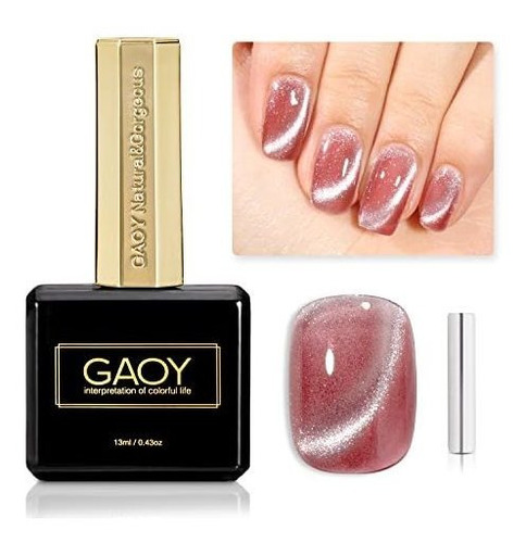 Gaoy Esmalte De Uñas Magnético De Gel, Esmalte De Uñas Holog