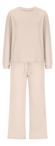Conjunto De Sudaderas Para Mujer, Pantalones Anchos, A Juego
