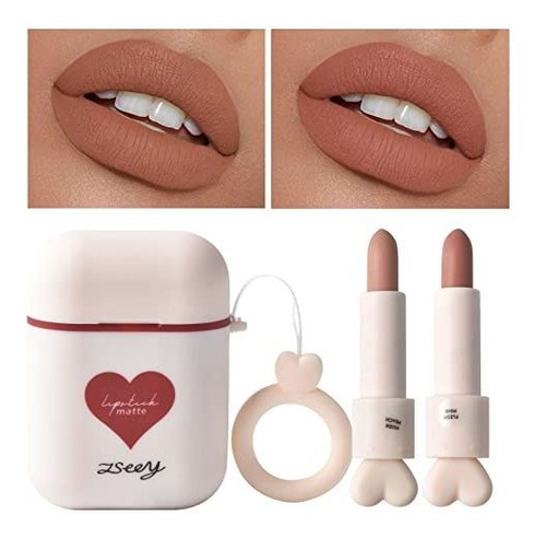 Ice Love Silky Mist - Juego De Lápiz Labial Mate, De Terciop