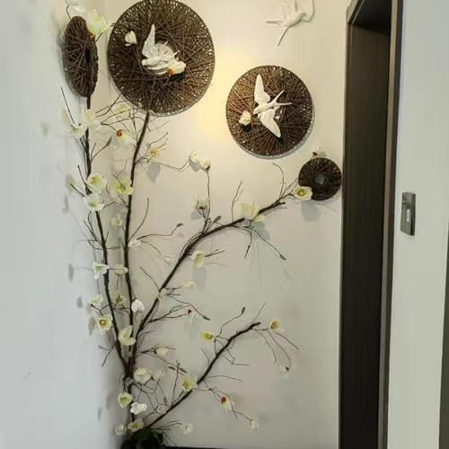 Flores Artificiales De Magnolia Y Orquídea De 118 Pulgadas E