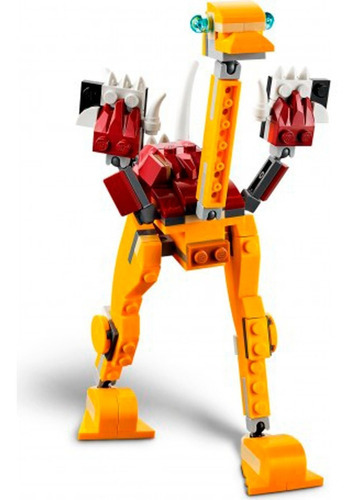 Imagen 4 de 12 de Lego Bloques Creator Animales Salvajes 3 En 1 31112 Cantidad De Piezas 224