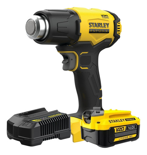 Soprador Térmico De Ar Scx530 + 1 Bat 4ah + Carreg. Stanley Cor Amarelo
