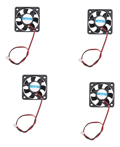 4 Unidades, 50 Mm X 50 Mm X 10 Mm, 5010, 12 V, 0,1 A, 2 Pine