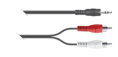 Imagen 1 de 1 de Cable De Audio Auxiliar Plug 3.5 A Rca # 11-1004 (5 Piezas)