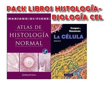Pack Di Fiore Atlas Histologia Y Cooper La Celula Nuevos