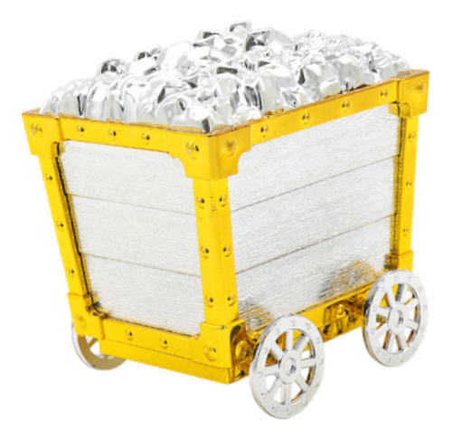 Suministros De Adornos De Carrito De Plata De Oro