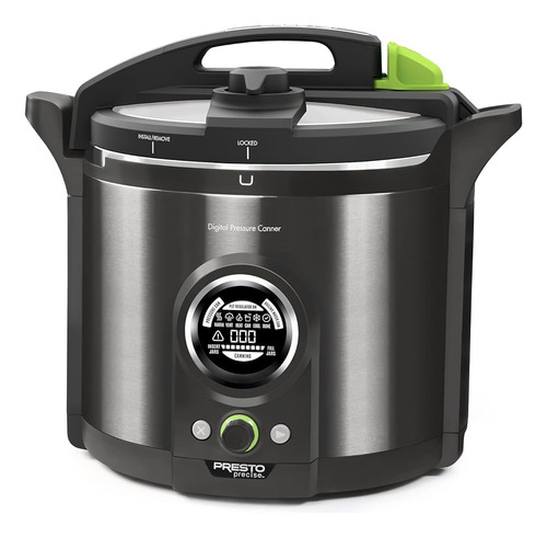 12 Qt De Acero Inoxidable Electrica Presion Canner