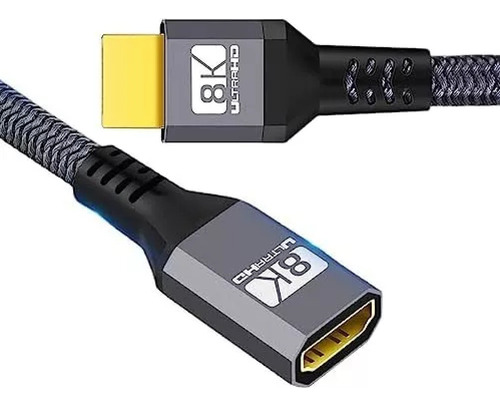 Cable Hdmi 8k Macho-hembra H 8k M/f