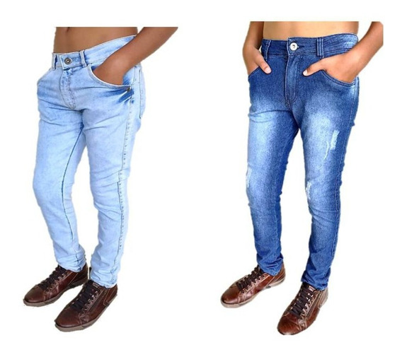calças jeans masculina no brás