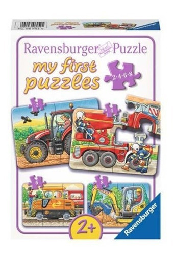 Puzzle Ravensburger - Mi Primer Puzzle Vehiculos 20 Piezas