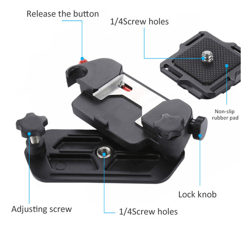 Cámara Sin Espejo Bag Clip Slr, Cámara De Acción, Montaje Rá