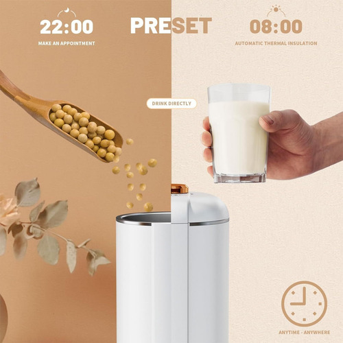 Máquina Para Hacer Leche De Soja,para Almendras,avena Y Soja