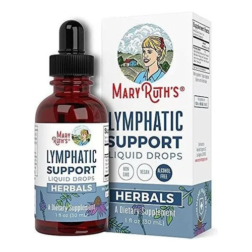 Lymphatic Drainage Drops By Maryruth's, Immune Support, Org