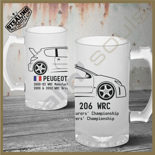 Chopp Esmerilado Cerveza - Peugeot #120 | Gti Xy Sport 