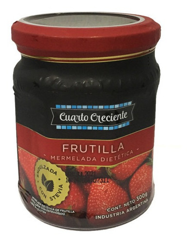 Mermelada Frutilla Con Stevia 3un X300g