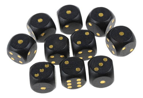 Dados De Madera 4 Piezas