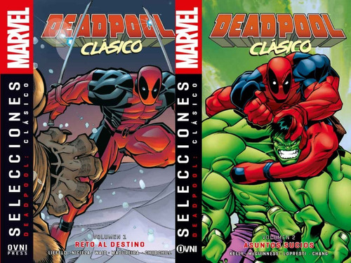 Cómic, Marvel, Selecciones Deadpool Clásico Vol. 1 Y 2 Ovni 