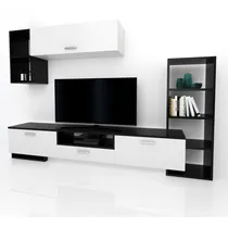 Comprar Modular Moderno Living Comedor Rack Mueble Lcd\u002Fled H\u002F40 Color Marrón