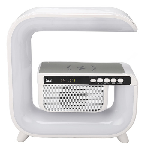 Altavoz De 15 W, Radio Fm, Carga Inalámbrica, Led, Noche, 5