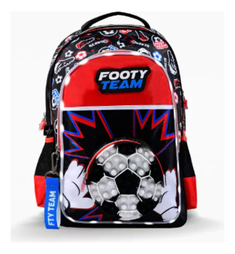 Mochila Espalda Futbol Pop It 18  C/ Luz Led. F1793