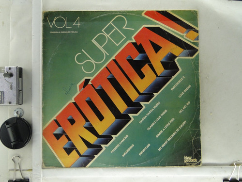 Lp Super Erótica- Vol,4 - Se018