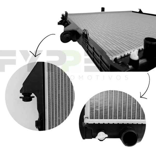 Radiador Ford Ranger 2.5/3.2 Troller T4 3.2 2012 A 19 Com Ar