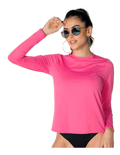 Remera Camiseta Demillus Protección Solar Uv Factor 50 Mujer