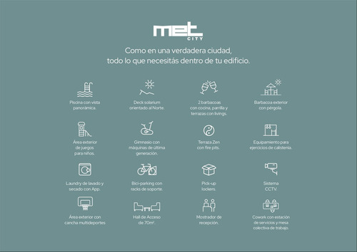 Apartamento En Zona Centro 2 Dormitorios Con Amenities